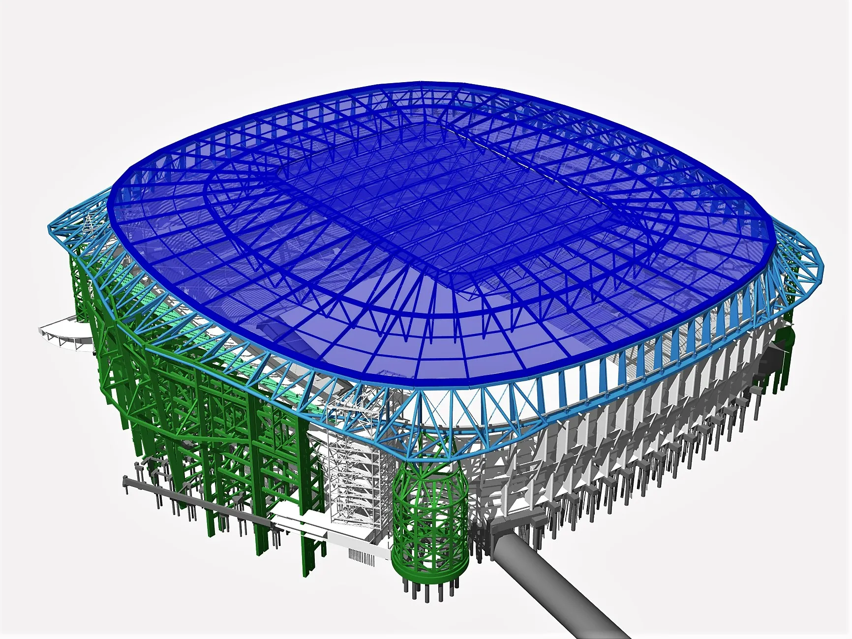 Madrid Bernabéu Construction View