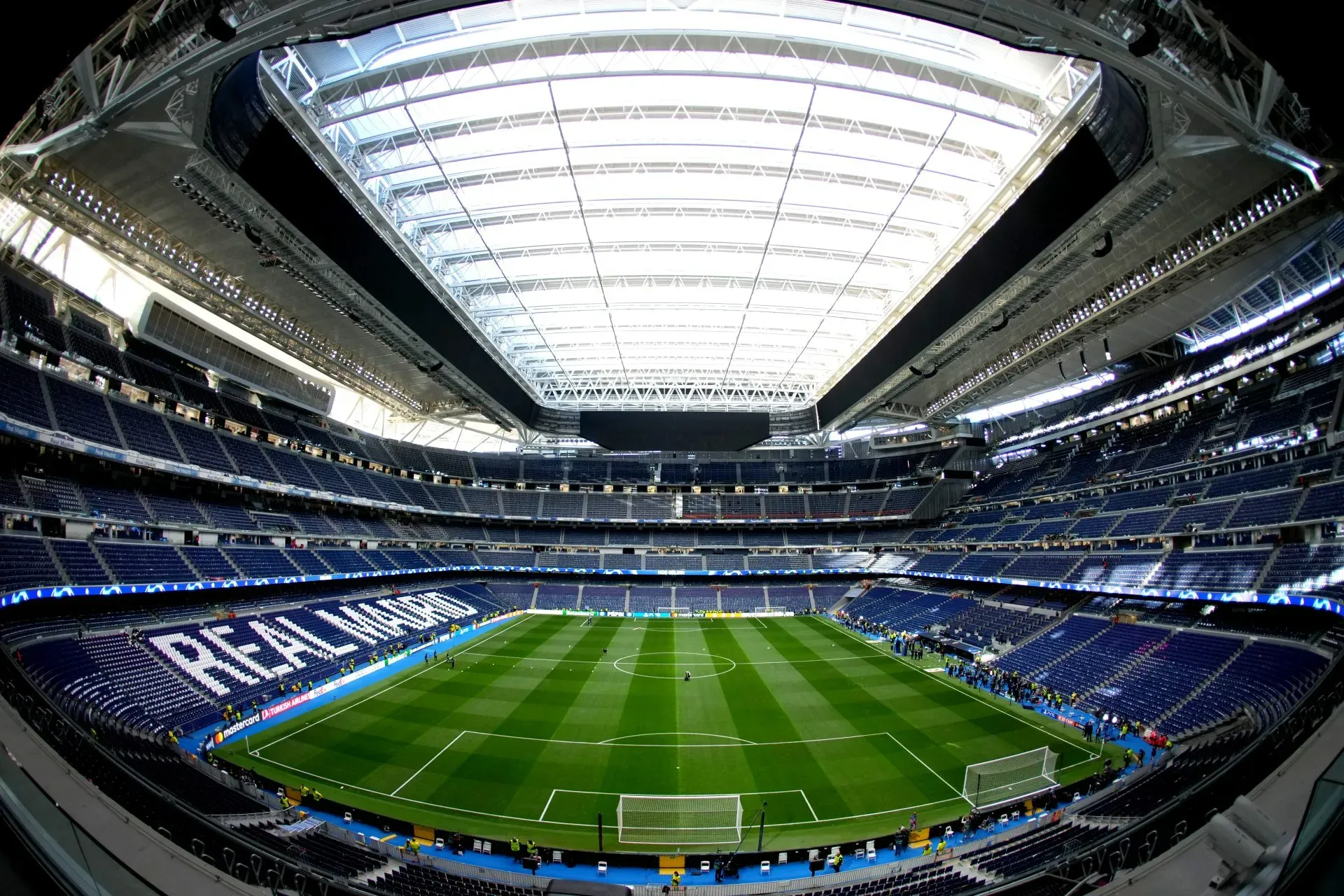 Madrid Bernabéu Interior View